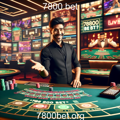 A Experiência de Cassino Ao Vivo na 7800 bet